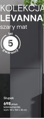 Słupek GoodHome Levanna promocja w Castorama