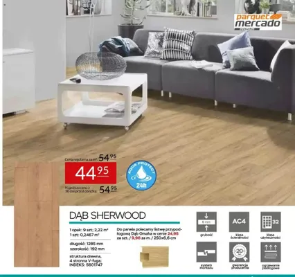 Listwa przypodłogowa Dąb Omaha promocja w Abra Meble