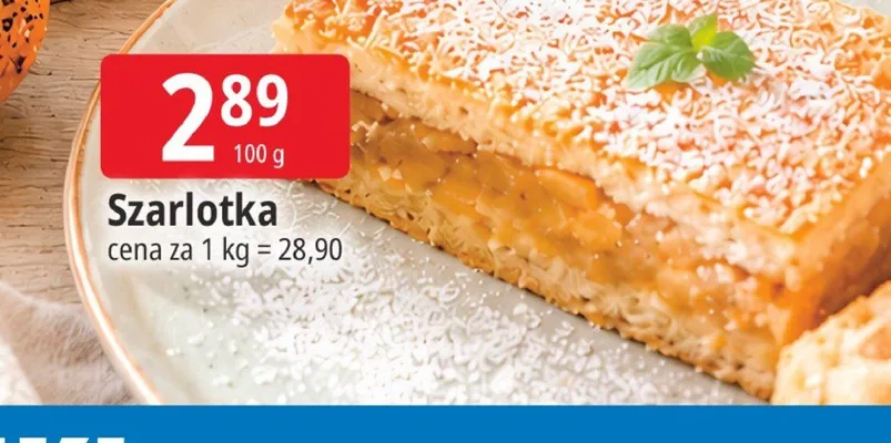 Szarlotka promocja w Leclerc