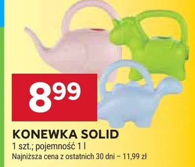 Konewka Solid promocja w Stokrotka