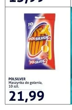 Maszynka do golenia Polsilver 2 10-pak promocja w Blue Stop