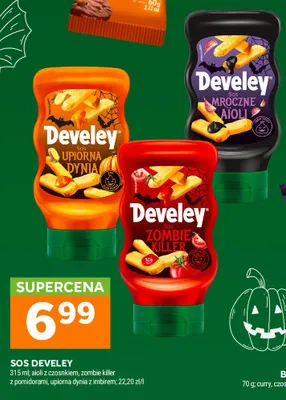 Sos Develey upiorna dynia z imbirem promocja w Stokrotka