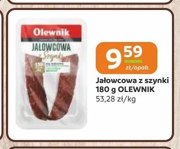 Kiełbasa jałowcowa z szynki Olewnik promocja w Gama
