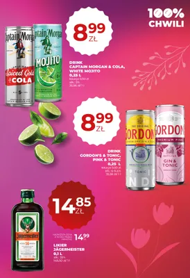 Drink Captain Morgan White Mojito promocja w Duży Ben