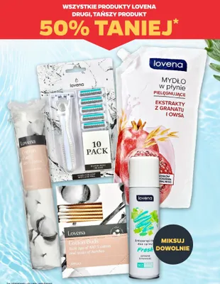 Patyczki kosmetyczne Lovena Cotton Buds promocja w Netto