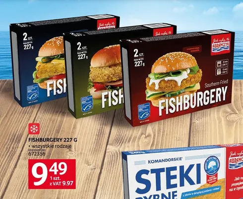 Fishburgery Abramczyk promocja w Selgros