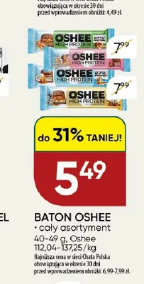 Baton Oshee promocja w Chata Polska