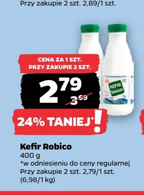 Kefir Robico promocja w Netto