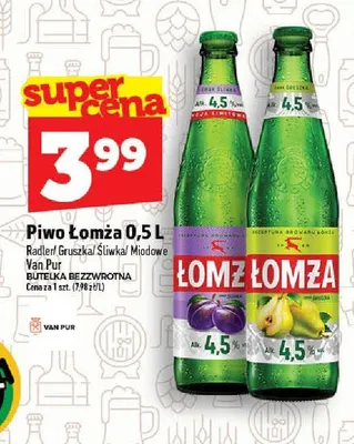 Piwo Łomża promocja w TOPAZ
