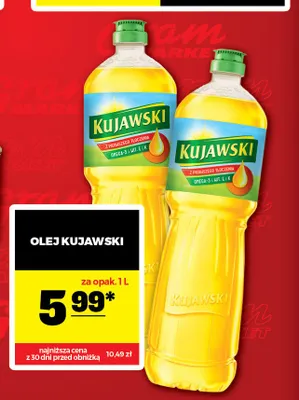 Olej rzepakowy Kujawski promocja w Gram Market