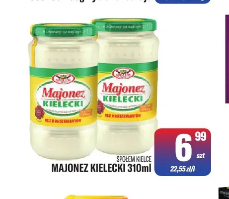 Majonez Kielecki Społem Kielce promocja w Tomi Markt