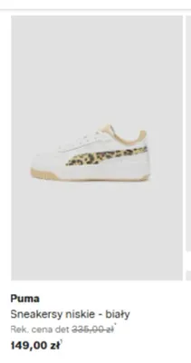 Sneakersy niskie Puma biały promocja w Lounge by Zalando