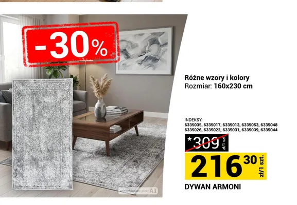 Dywan Armoni promocja w Merkury Market