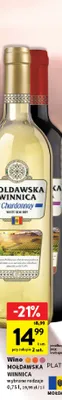 Wino czerwone Mołdawska Winnica promocja w Intermarche