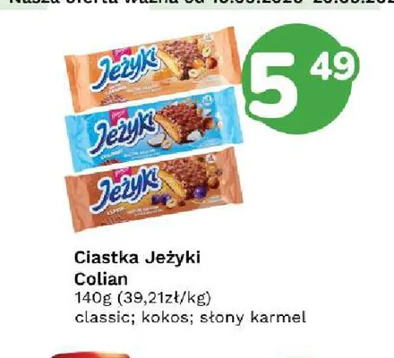 Ciastka Jeżyki kokos promocja w Limonka