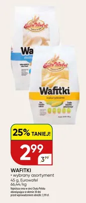 Wafle lekkie/mini/tortowe promocja w Chata Polska