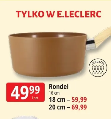 Rondel 20 cm promocja w Leclerc