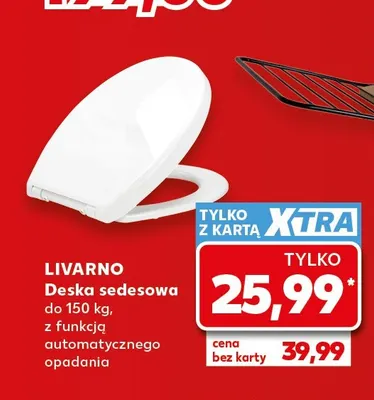 Deska sedesowa Livarno promocja w Kaufland