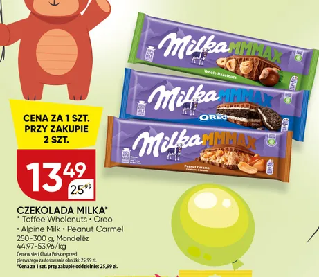 Czekolada Milka Oreo promocja w Chata Polska