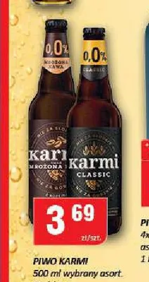 Piwo bezalkoholowe Karmi promocja w Chorten