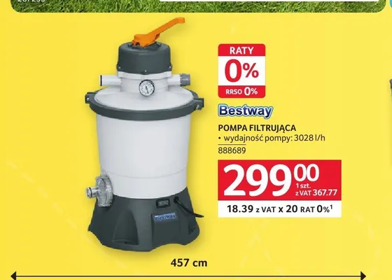 Pompa filtrująca Bestway promocja w Selgros