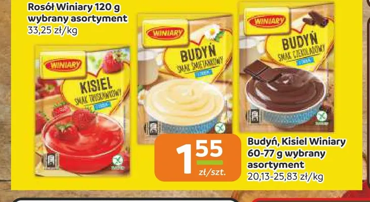 Budyń smak śmietankowy Winiary promocja w Społem Częstochowa