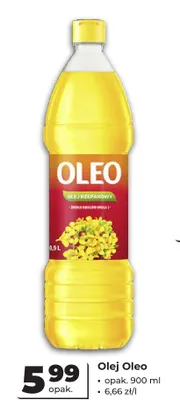 Olej rzepakowy Oleo promocja w Odido
