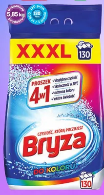 Proszek do prania kolorów Bryza 4w1 promocja w Dino