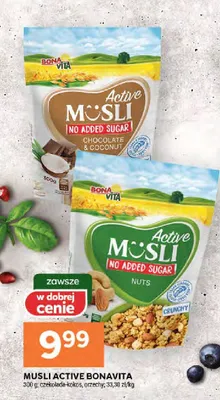 Musli active Bonavita promocja w Stokrotka