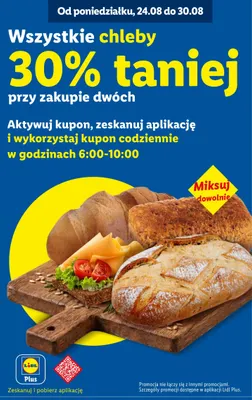 Chleby promocja w Lidl
