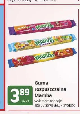 Guma rozpuszczalna Mamba promocja w Marketvita