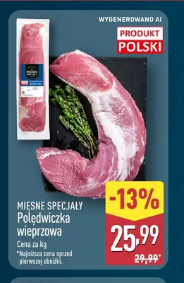 Polędwiczka wieprzowa Mięsne Specjały promocja w Aldi