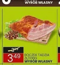 Boczek Tadzia promocja w Wafelek