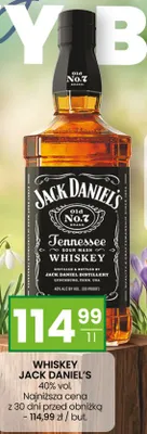 Whiskey Jack Daniel's promocja w Twój Market