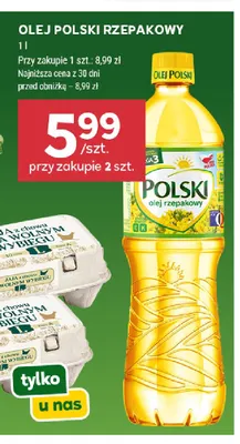 Olej rzepakowy Polski promocja w Stokrotka