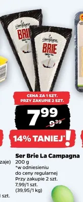 Ser Brie promocja w Netto