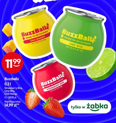 Drink BuzzBallz Chili Mango promocja w Żabka