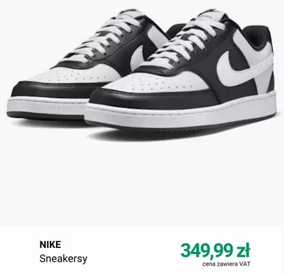 Sneakersy Nike promocja w Deichmann