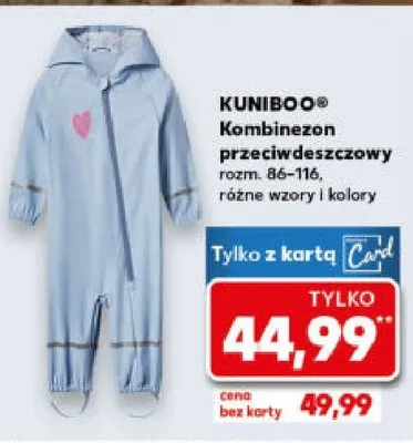 Kombinezon przeciwdeszczowy różne wzory i kolory promocja w Kaufland