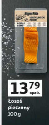 Łosoś pieczony promocja w Auchan