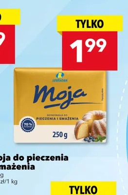 Margaryna Moja do pieczenia i smażenia Lewiatan promocja w LEWIATAN