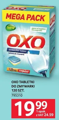 Tabletki do zmywarki OXO 120 szt. promocja w Selgros