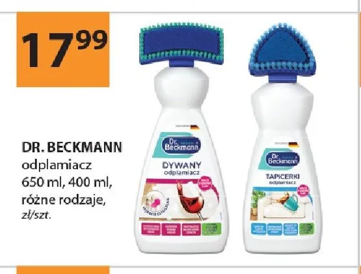Odplamiacz DR. BECKMANN 400ml promocja w Drogerie Laboo