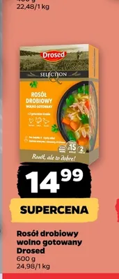 Rosół drobiowy wolno gotowany Drosed promocja w Netto