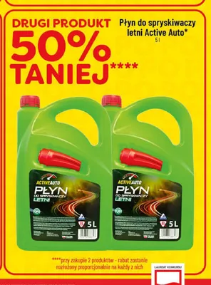 Płyn do spryskiwaczy letni ActiveAuto promocja w POLOmarket