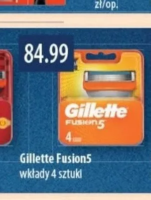 Wkłady do maszynki Gillette Fusion5 promocja w Drogerie Laboo