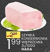 Szynka konserwowa wieprzowa promocja w Wafelek