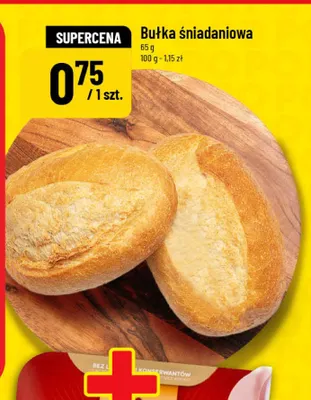 Bułka śniadaniowa promocja w POLOmarket
