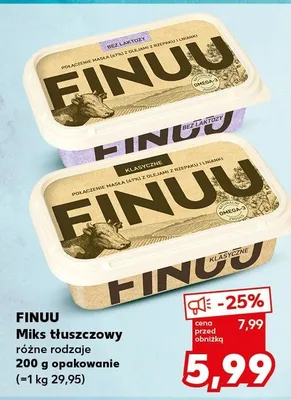 Miks tłuszczowy różne rodzaje 200g opakowanie promocja w Kaufland