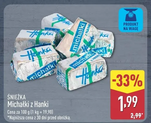 Michałki z Hanki promocja w Aldi